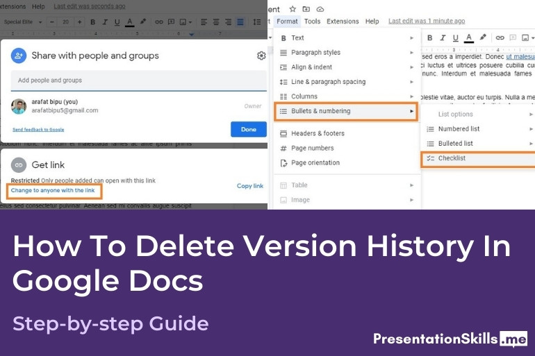 How To Delete Version History In Google Docs PresentationSkills.me
