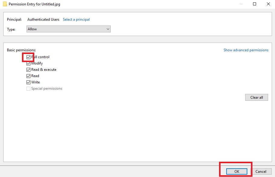 Microsoft Word User Does Not Have Access Privileges (Fix