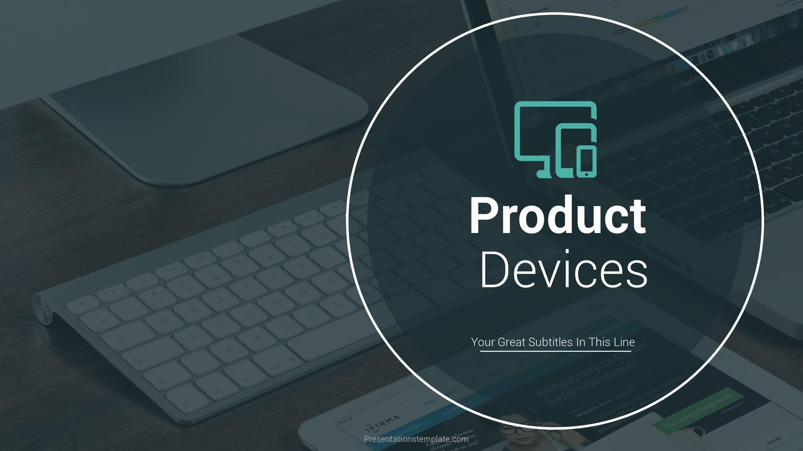 Presentation Template Powerpoint Mockups slides