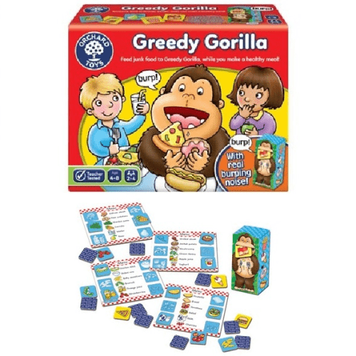 Greedy Gorilla by Orchard Toys Presents of Mind