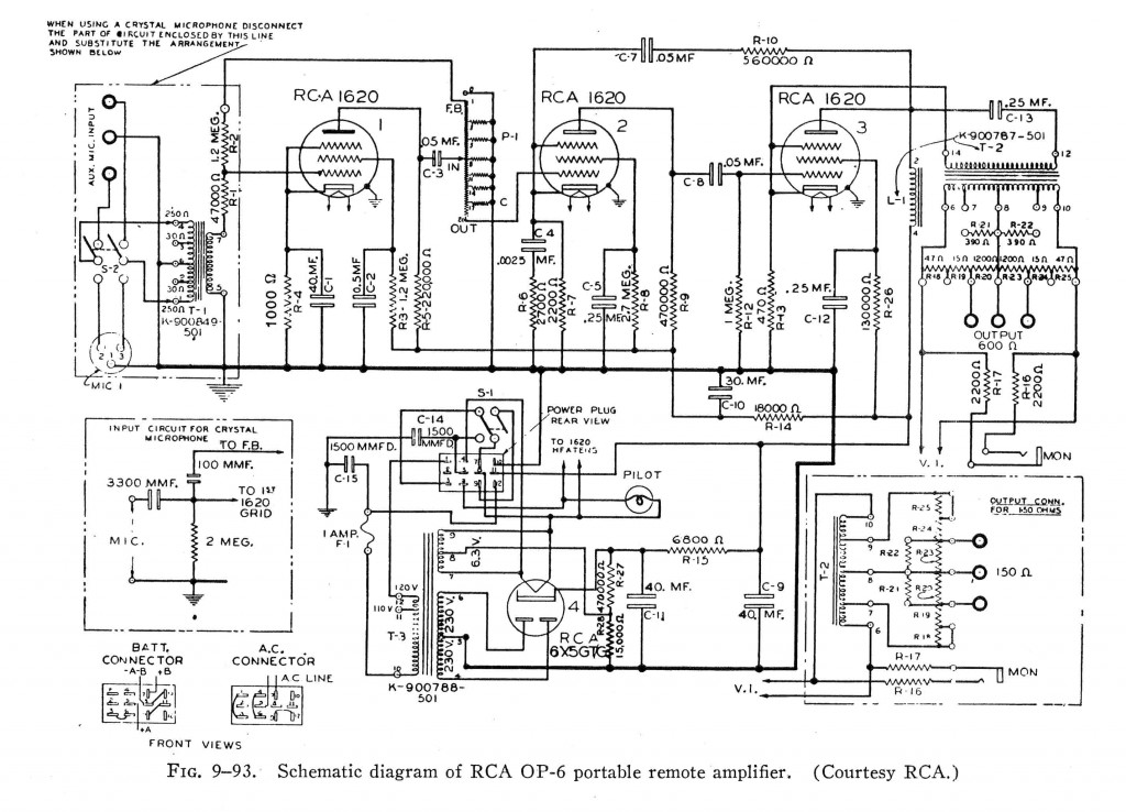 Building an (almost) RCA OP6 Mic Preamp – Preservation Sound