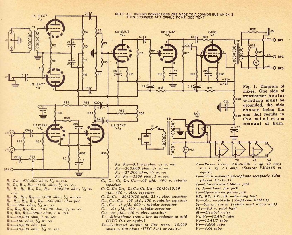 Yamaha Audio Mixer Schematic Diagram Pdf