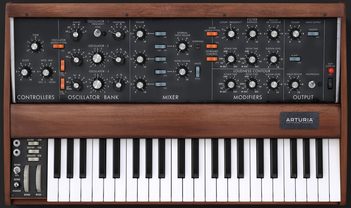 Arturia Mini V Patches, Presets, Soundsets and Sound Design.