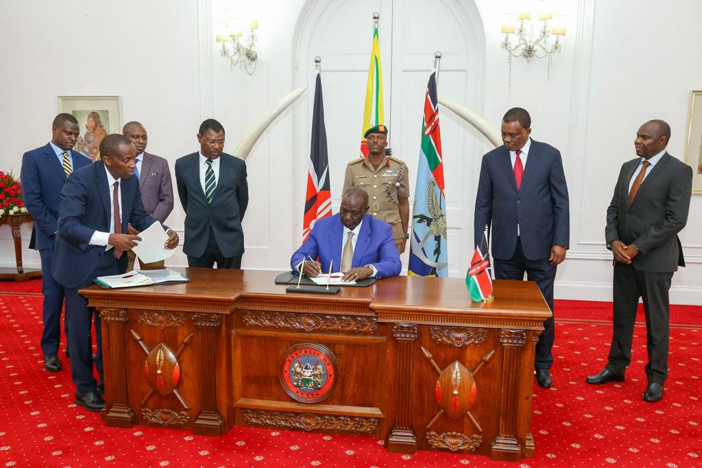 PRESIDENT RUTO SIGNS SUPPLEMENTARY BUDGET The Official site of the