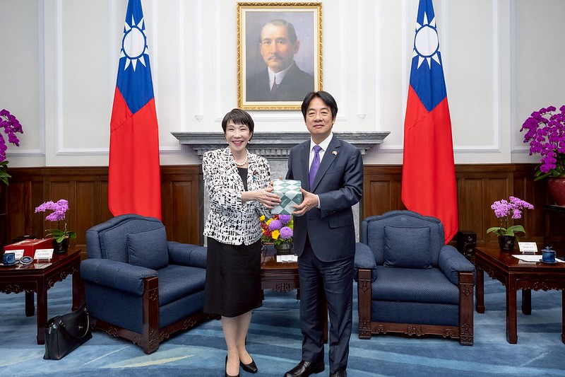 總統接見日本前經濟安全保障擔當大臣高市早苗眾議員 盼臺日攜手提升雙邊經濟韌性與產業競爭力 為印太區域繁榮發展開創新局總統府新聞新聞與活動