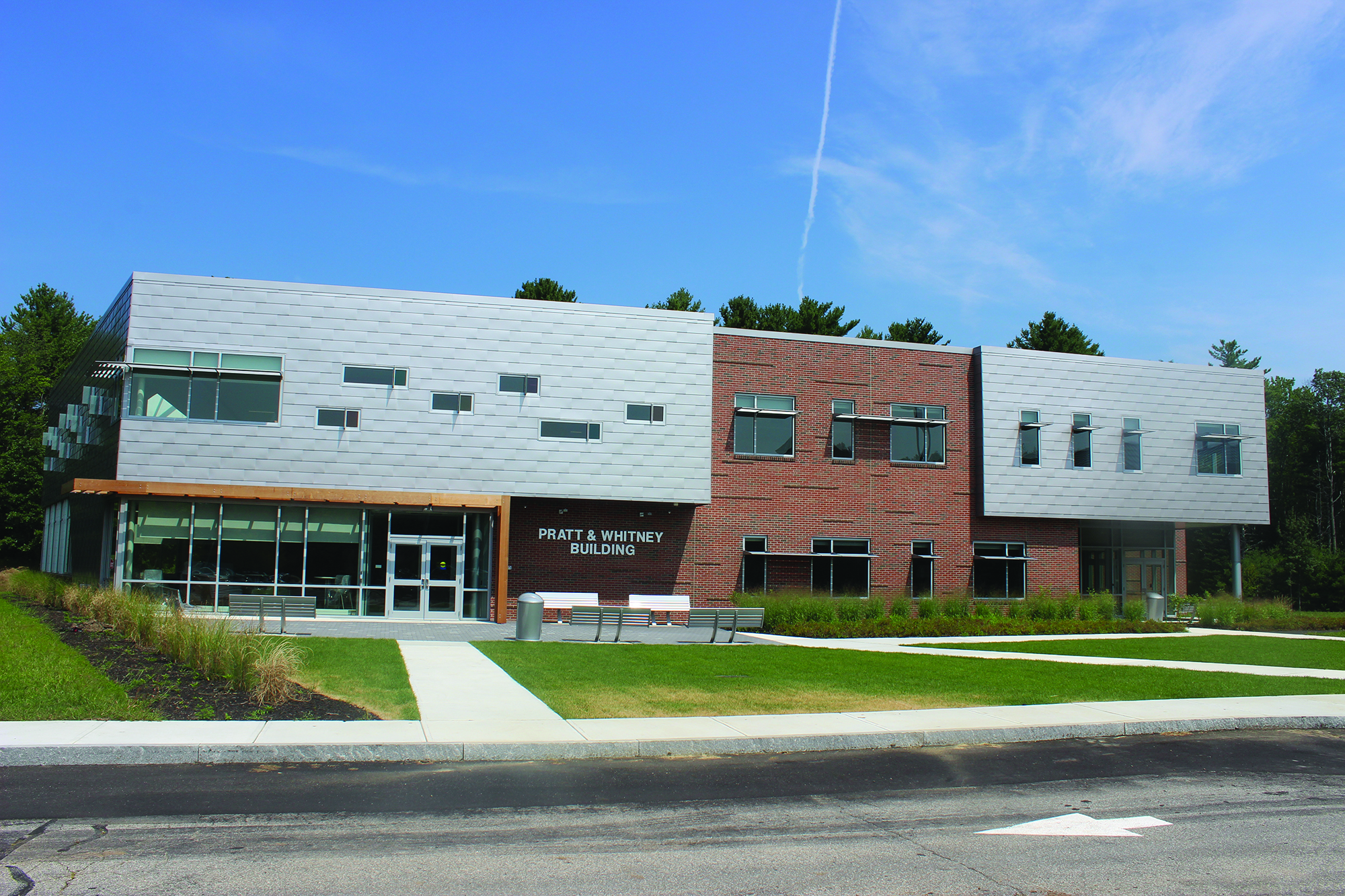 The Pratt & Whitney Building is the newest addition to the York County Community College campus in Wells. It's ready for students who will begin classes Sept. 5. RYDER SCHUMACHER/Journal Tribune