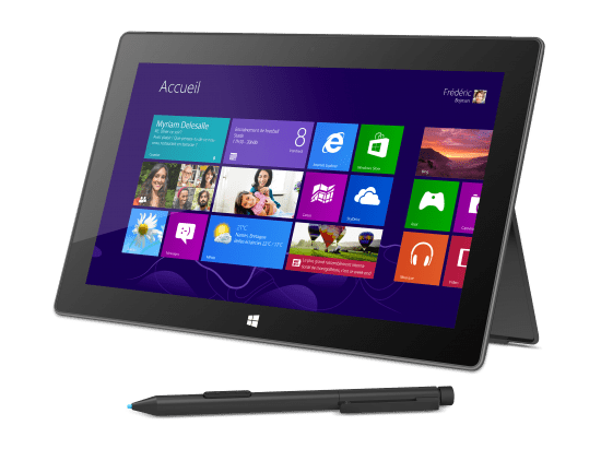 Lancement de la Surface Pro, le PC tactile sous Windows 8
