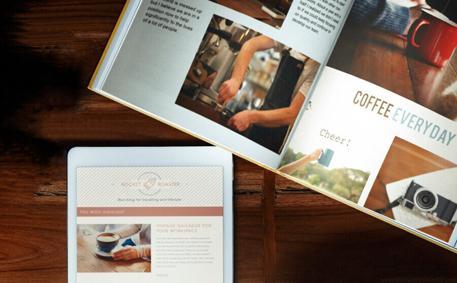 See why the layout of a magazine is so important