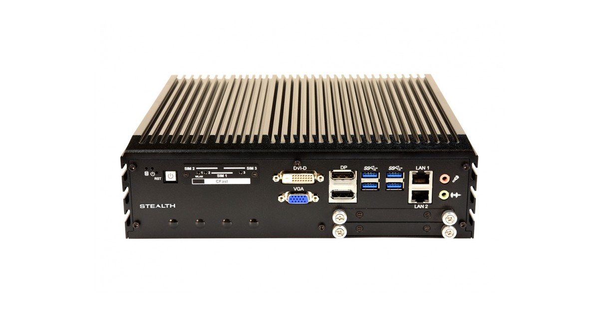 Stealth's New Rugged Fanless, Mini PC With NVIDIA Video