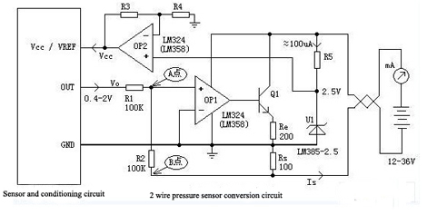 2 Wire Pressure Transducer Working Principle and Structure