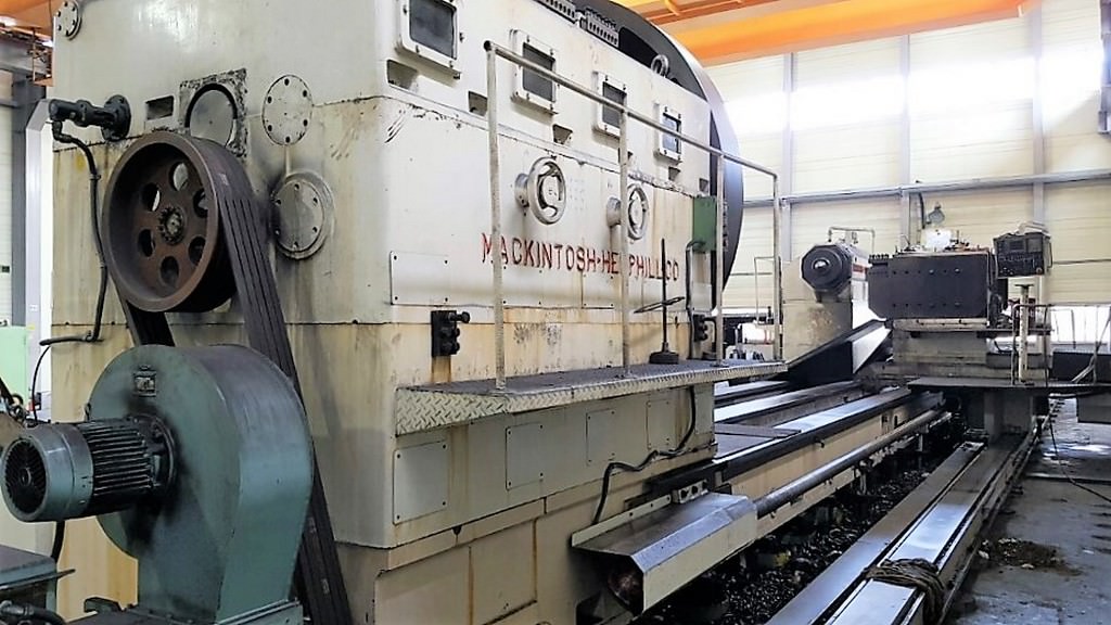 MackintoshHemphill 125" x 629" 3Way Bed Engine Lathe Lathes Flat
