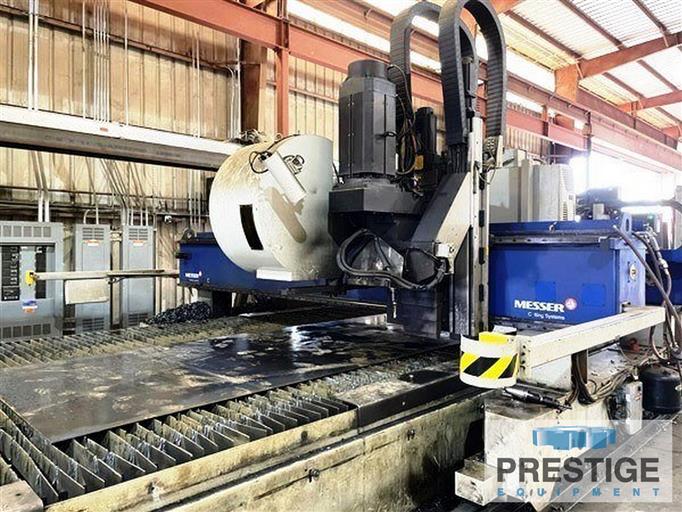 Used Messer TMC4512DB 10' x 46' CNC Plasma Cutting System Prestige