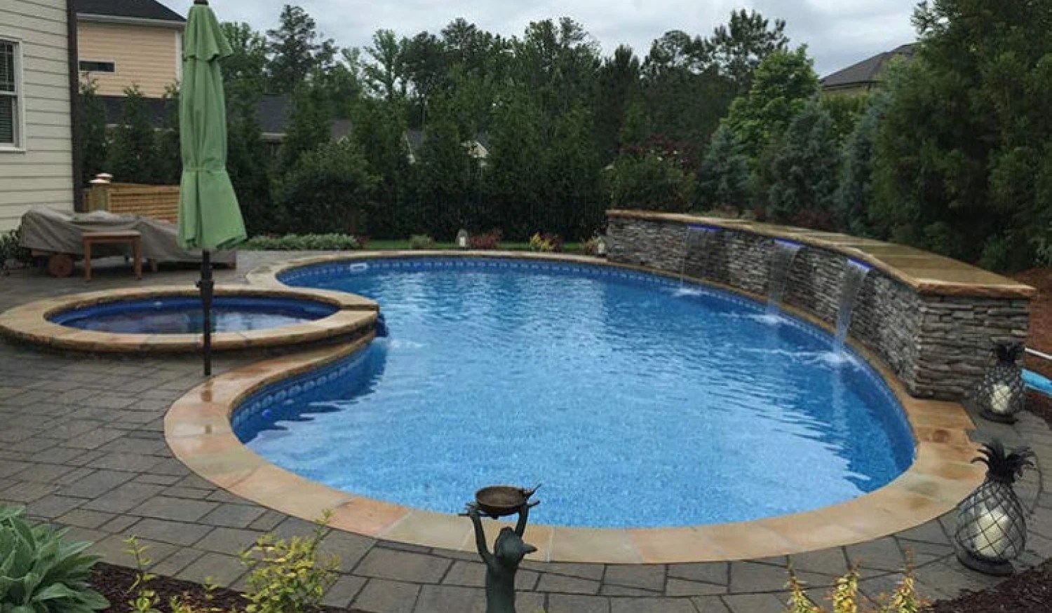 Custom Vinyl Liner Pool Installation In Johnston County, NC