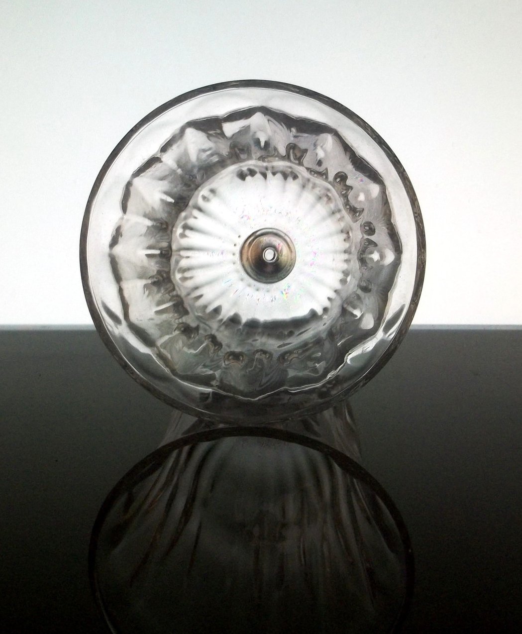 Home Interiors Peg Votive Candle Holder Clear Tiffany