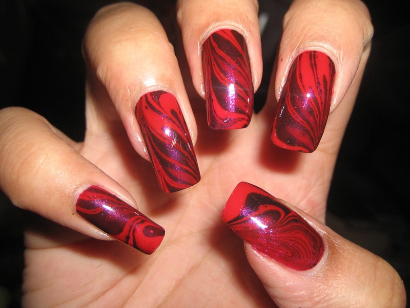 21 Charming Burgundy Nails Pretty Designs
