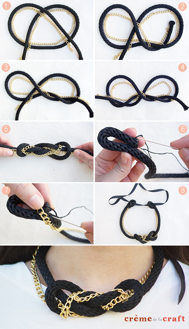 11 Ways to Make DIY Chain Statement Necklaces With Chains Pretty Designs