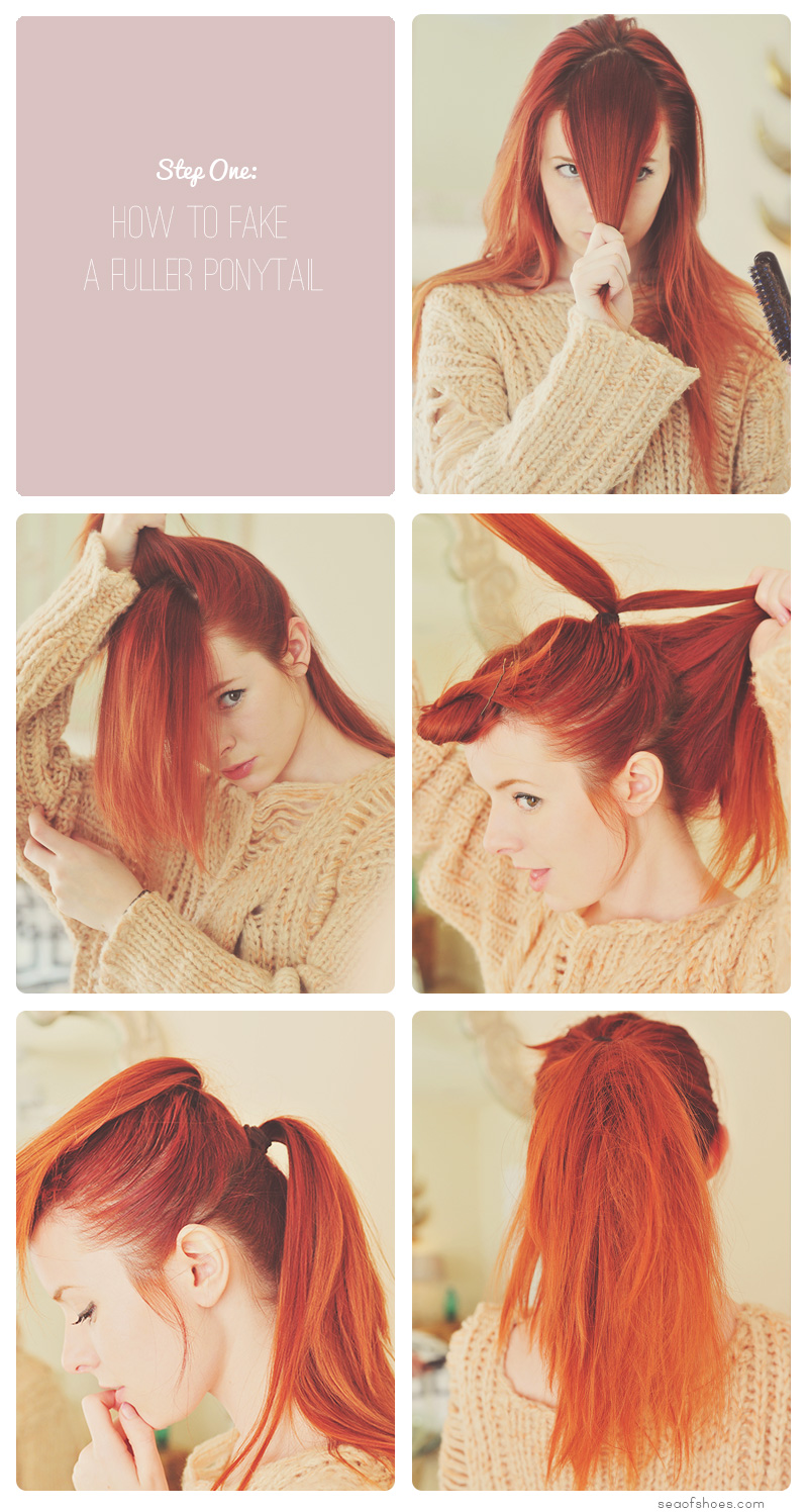 10 Ponytail Tutorials for Hot Summer Pretty Designs