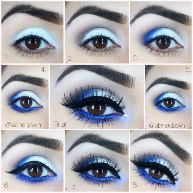 12 Chic Blue Eye Makeup Looks and Tutorials Pretty Designs