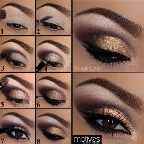 13 Charming Golden Eye Makeup Looks for 2024 Pretty Designs