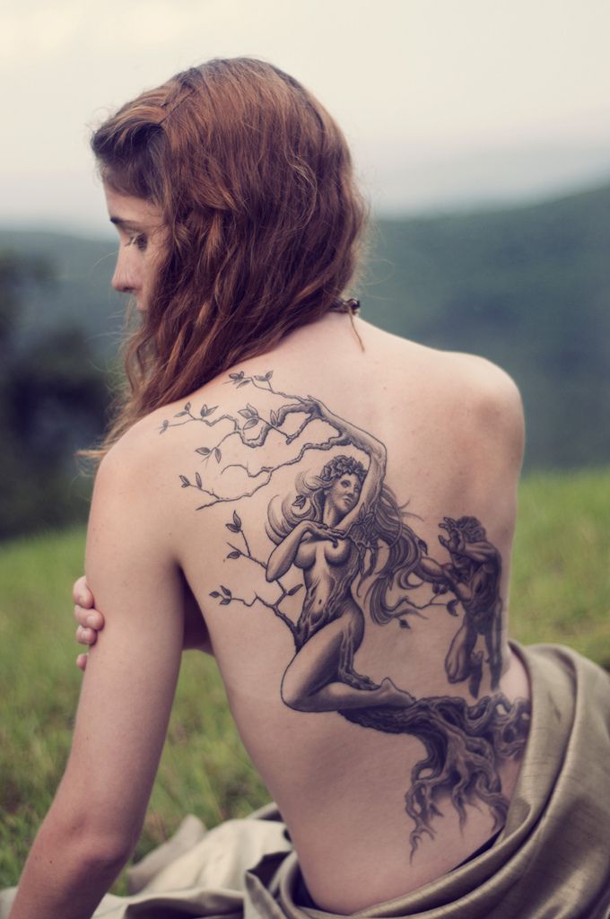 15 Large Back Tattoos for You Pretty Designs