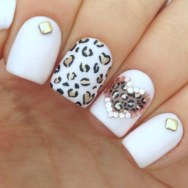 21 Wild Leopard Print Nail Designs for 2016 Pretty Designs