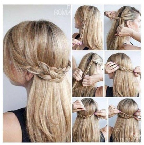 11 Easy and Quick Half Up Braid Hairstyles Pretty Designs