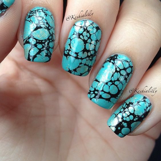 20 Magnificent Stone Nail Art Designs Pretty Designs