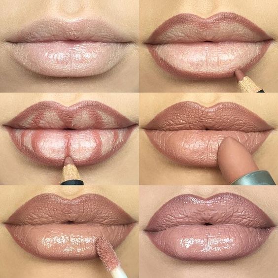 12 Tutorials to Apply Lip Liner Pretty Designs