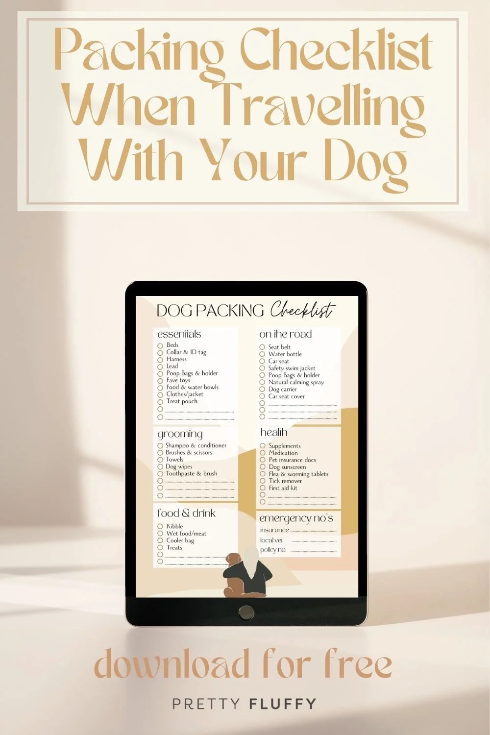 The Ultimate Dog Packing List Pet Travel