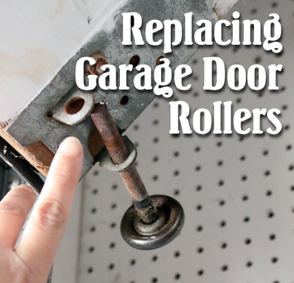 To make sure the door remains completely open, you can. How To Replace Garage Door Rollers Pretty Handy Girl