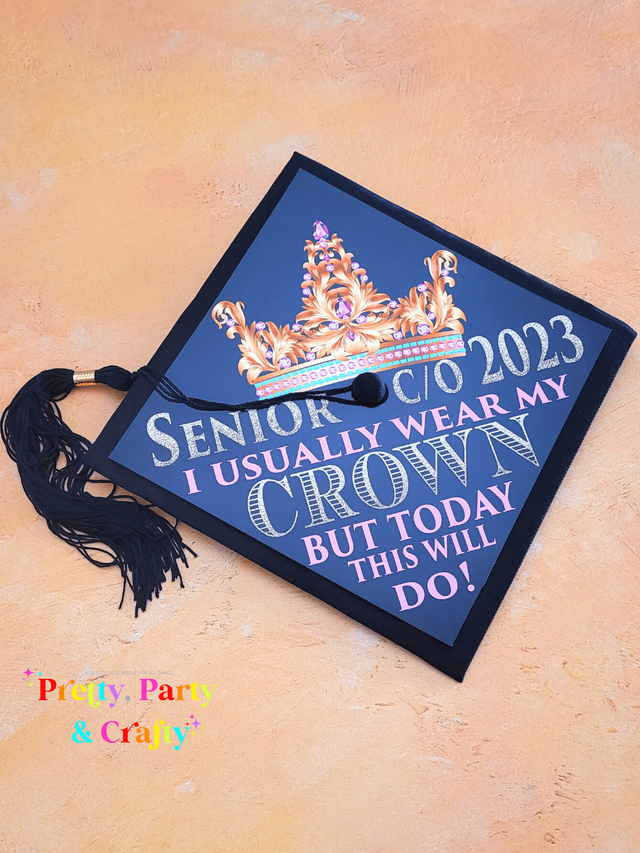How to Make a Graduation Cap Topper Pretty Party & Crafty