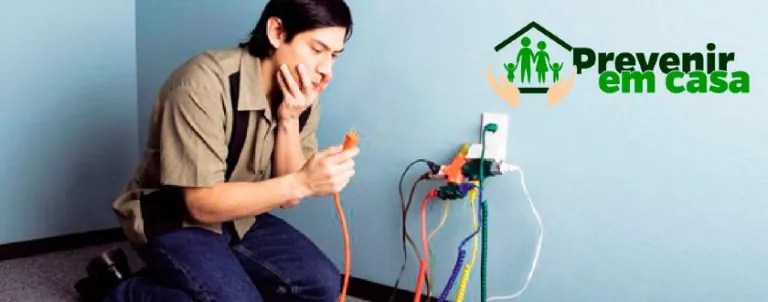 Cuidado com os choques elétricos Prevenir