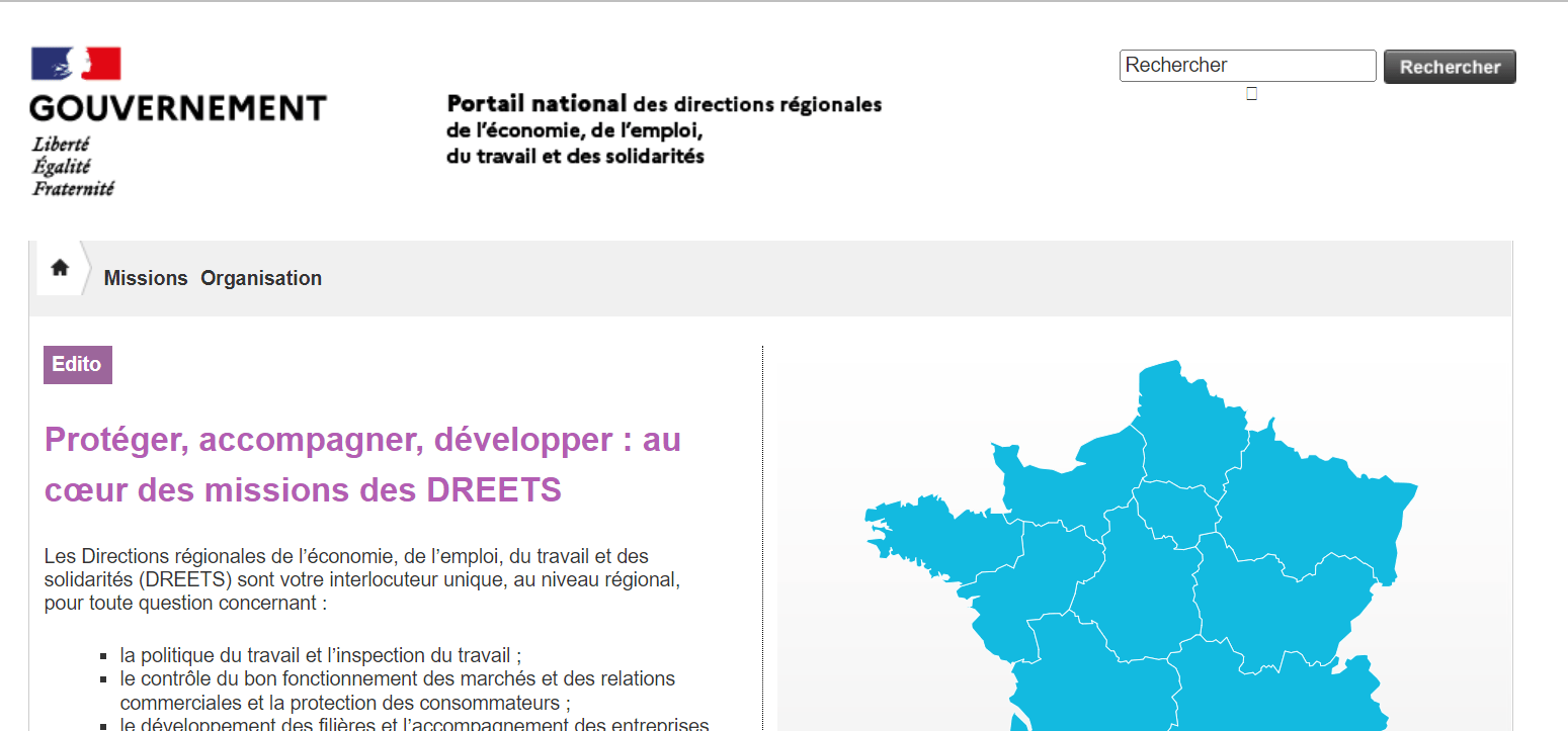 Le site de la DEETS Partenaires de la prévention 974