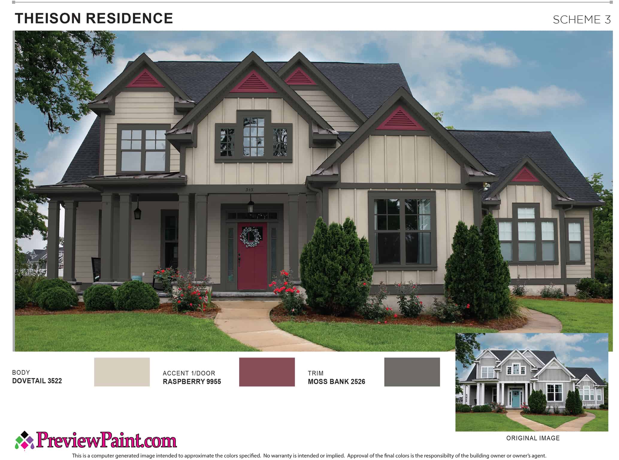Paint Visualization & Color Rendering Service