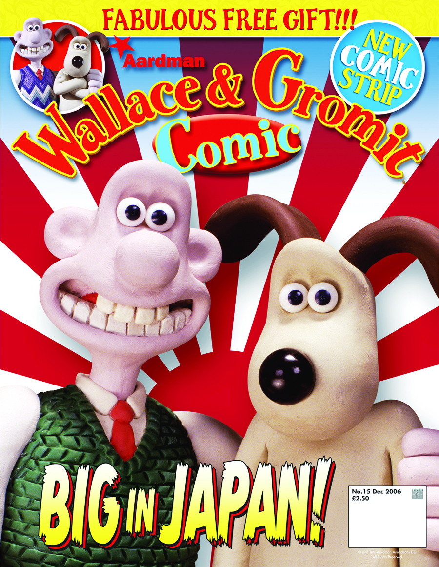 AUG063565 WALLACE & GROMIT MAGAZINE 15 Previews World
