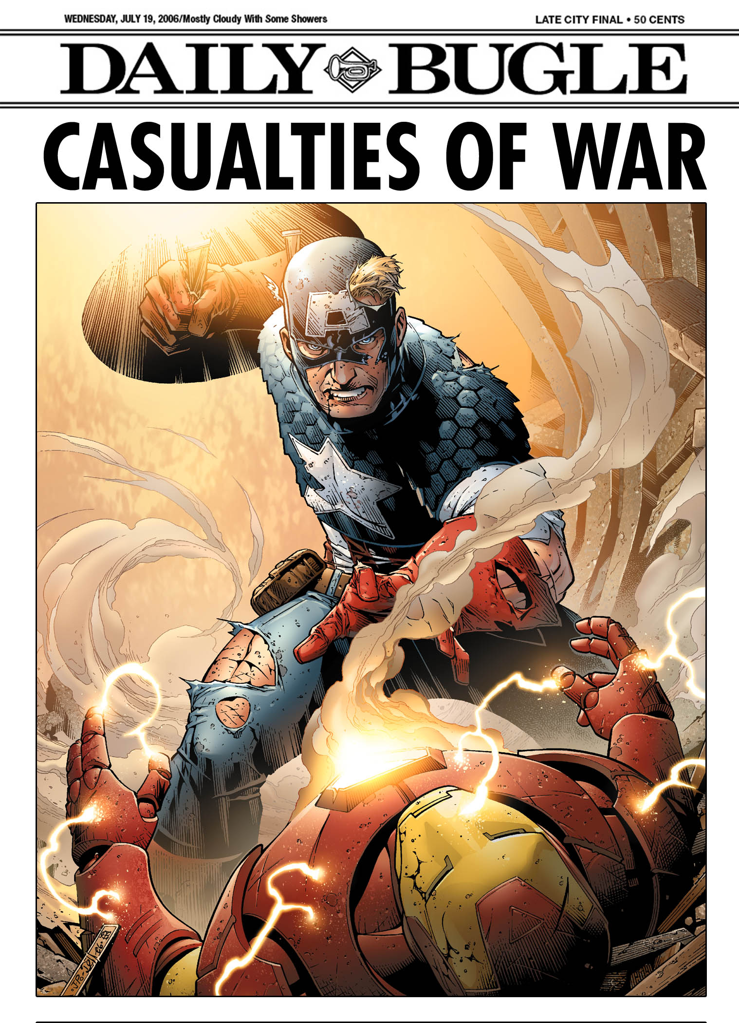 JUL068354 DAILY BUGLE DECEMBER NEWSPAPER (BUNDLE OF 50) (PP 733