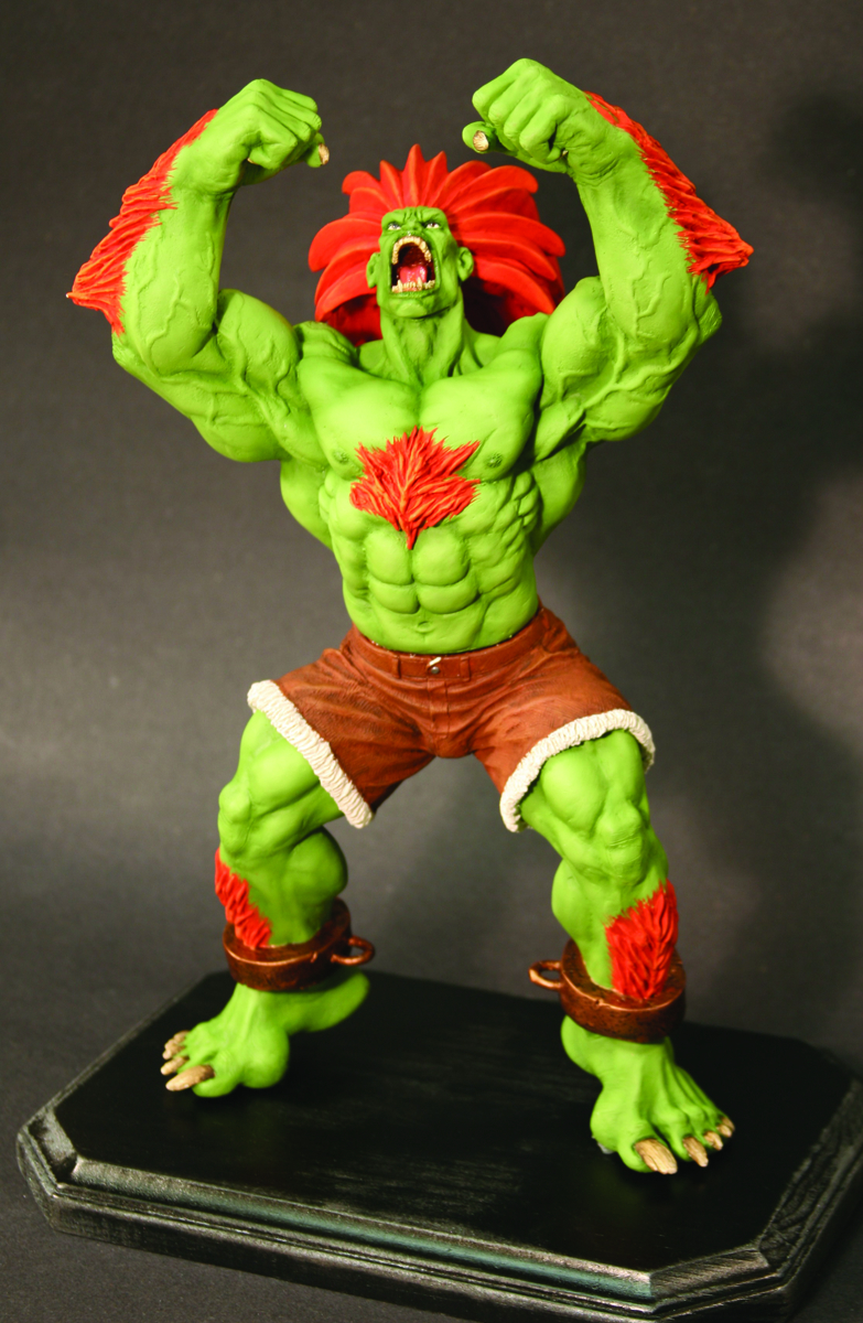 OCT074368 STREET FIGHTER BLANKA STATUE Previews World