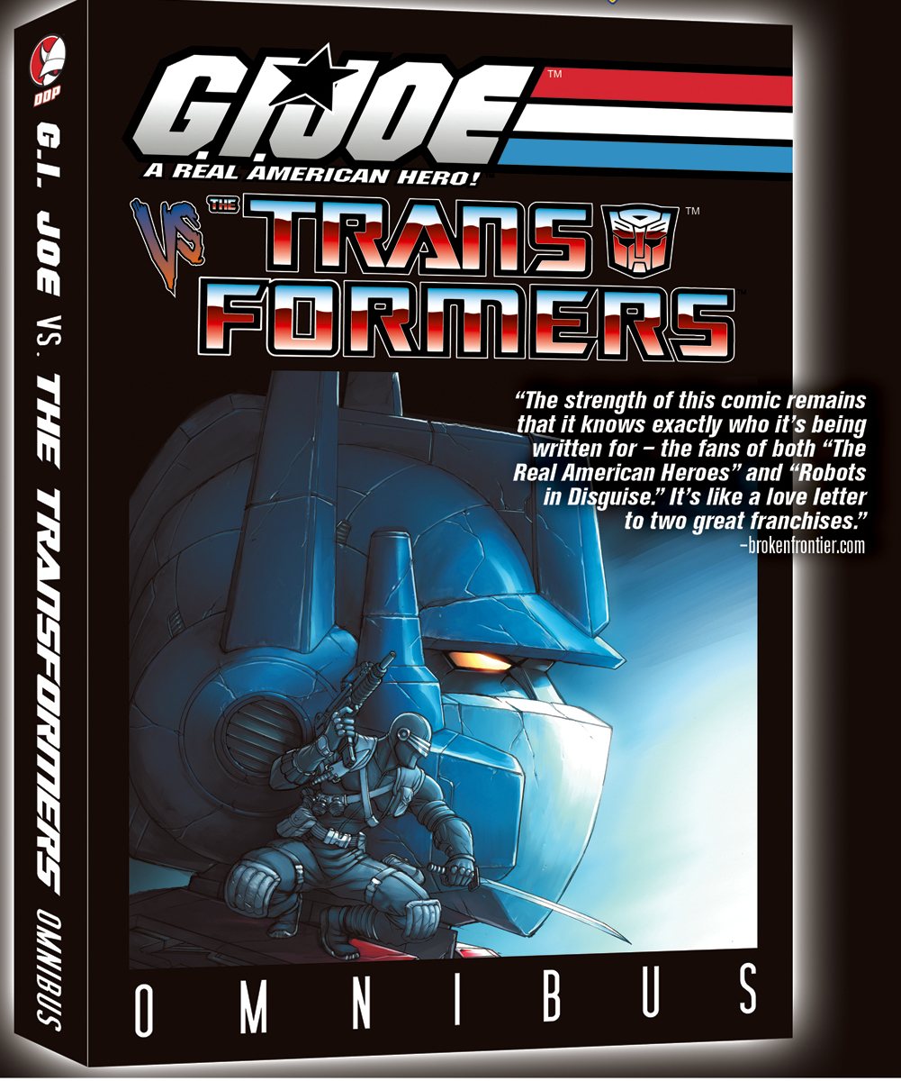 OCT073440 GI JOE VS TRANSFORMERS HC OMNIBUS Previews World