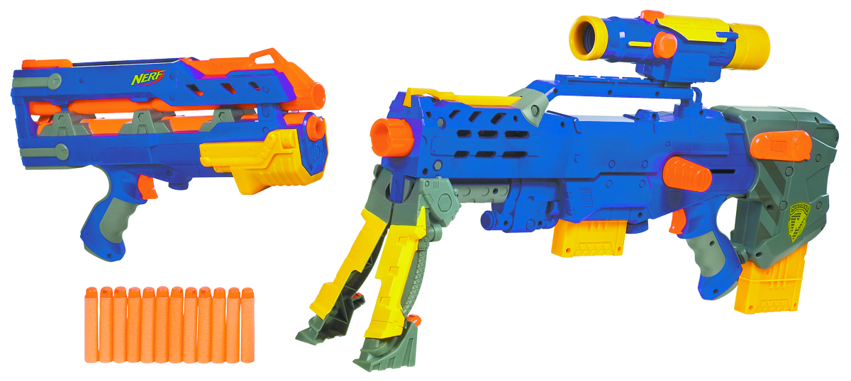 FEB084519 NERF NSTRIKE LONGSHOT CS6 BLASTER Previews World