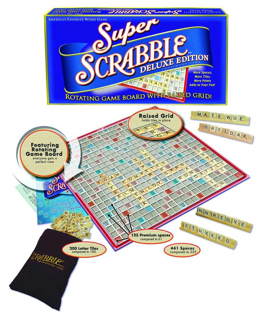 JAN095201 SUPER SCRABBLE DELUXE ED Previews World
