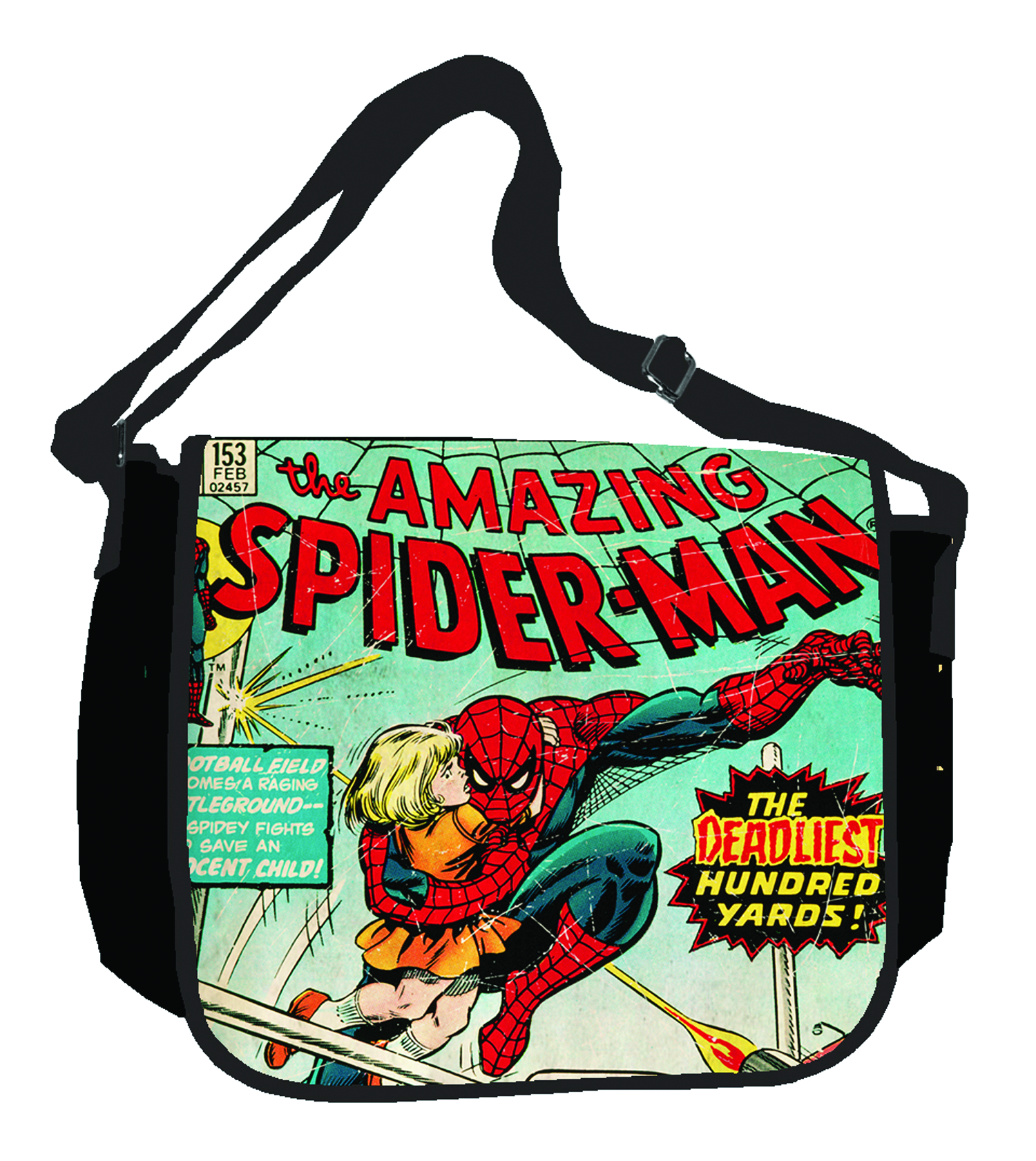 MAY091709 AMAZING SPIDERMAN MESSENGER BAG Previews World