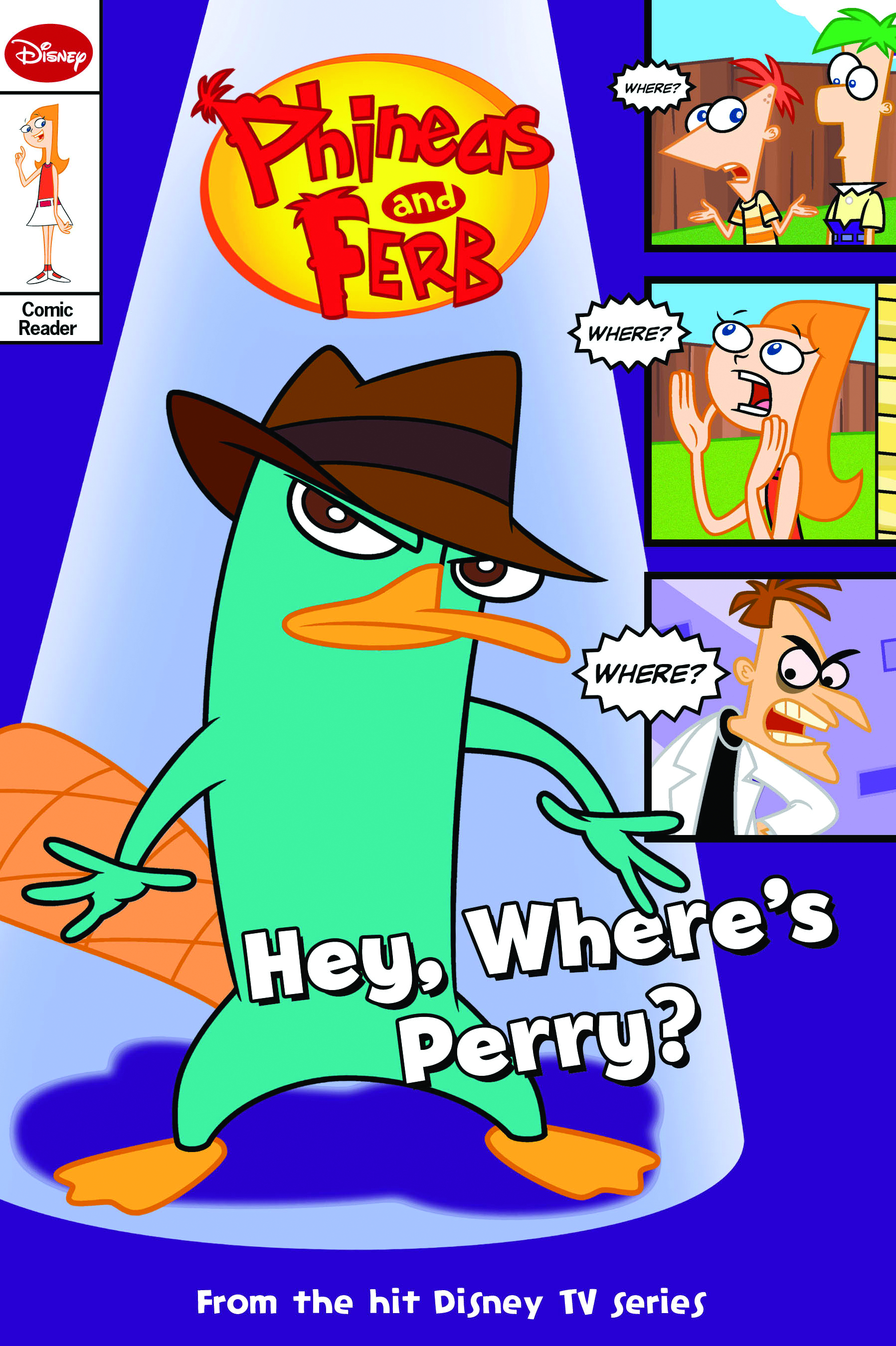 AUG100977 PHINEAS & FERB EARLY COMIC READER 3 HEY WHERES PERRY