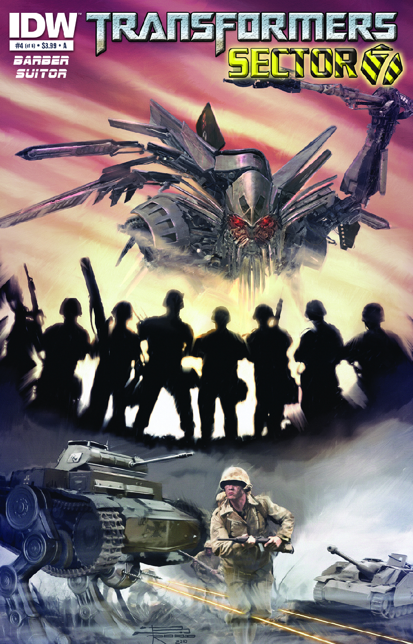 OCT100391 TRANSFORMERS SECTOR 7 4 (OF 5) 10 COPY INCV Previews World