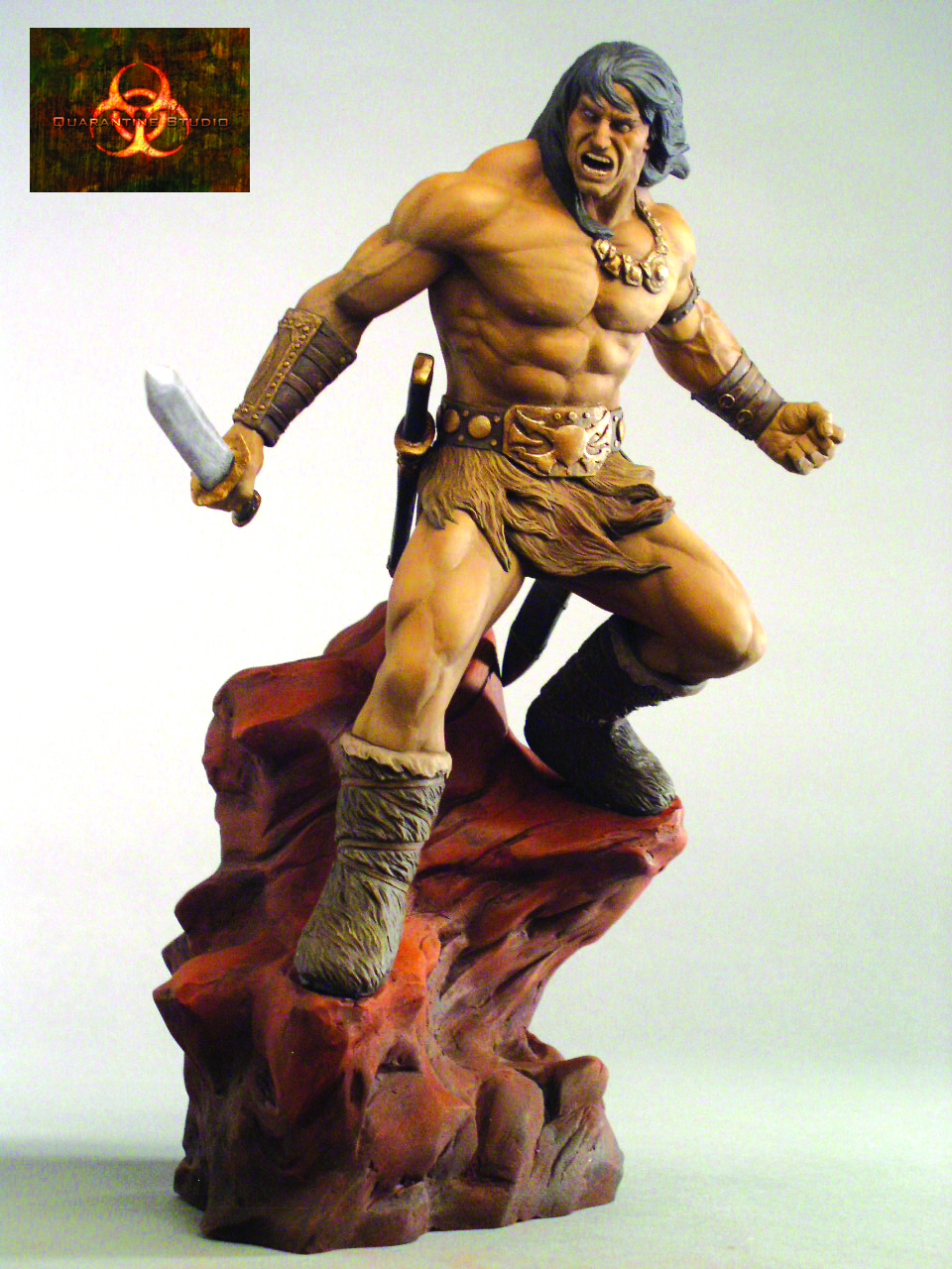 OCT101596 CONAN THE BARBARIAN STATUE Previews World