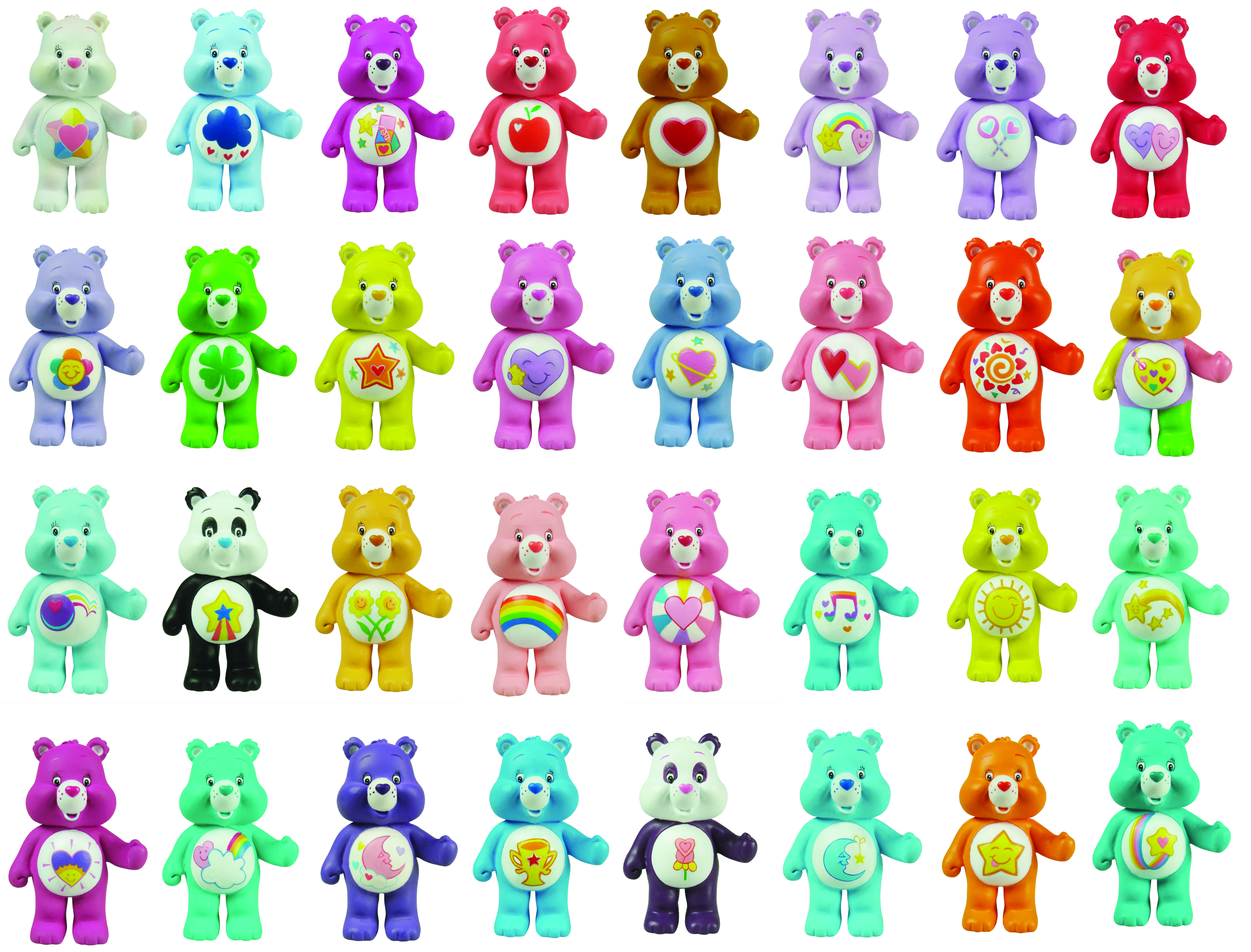 FEB111552 CARE BEARS SHAREABEAR 2IN MINI FIG ASST Previews World