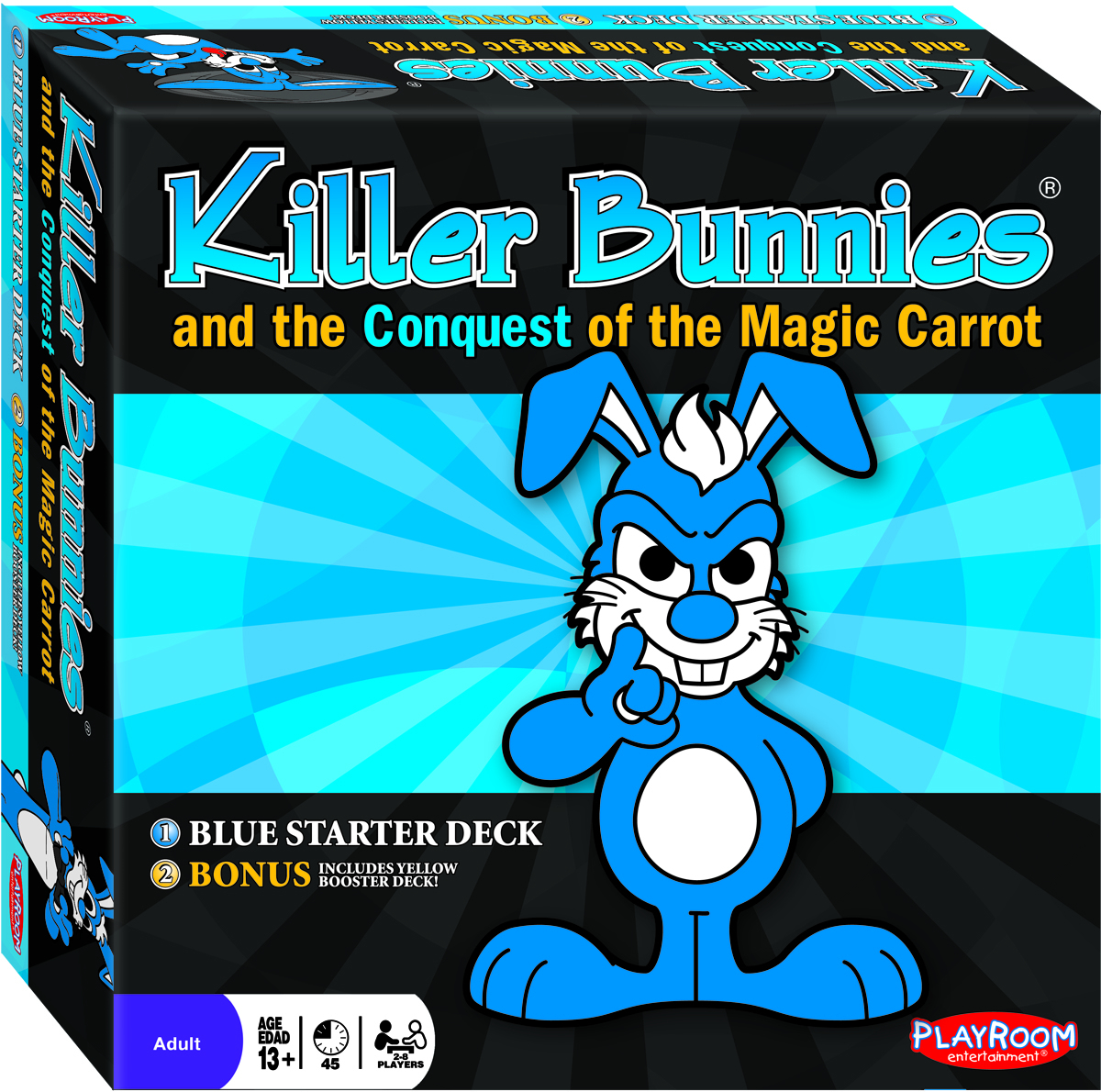 FEB111858 KILLER BUNNIES MAGIC CARROT BLUE STARTER DECK Previews World