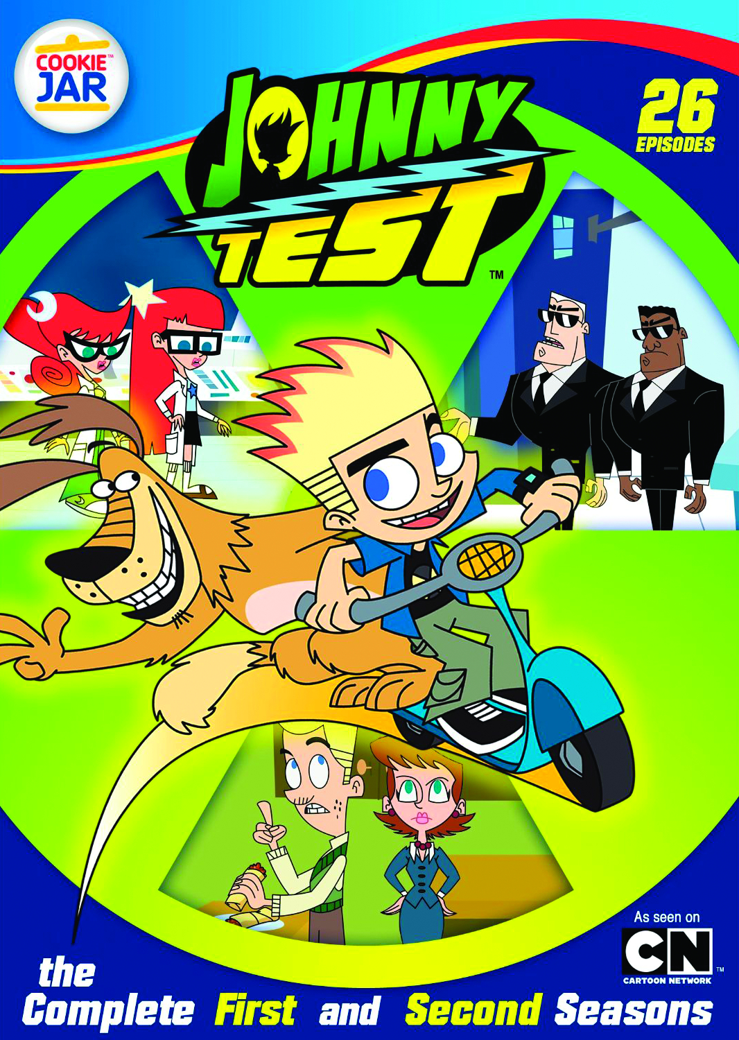 MAR112057 JOHNNY TEST COMP 1ST & 2ND SEASONS DVD Previews World