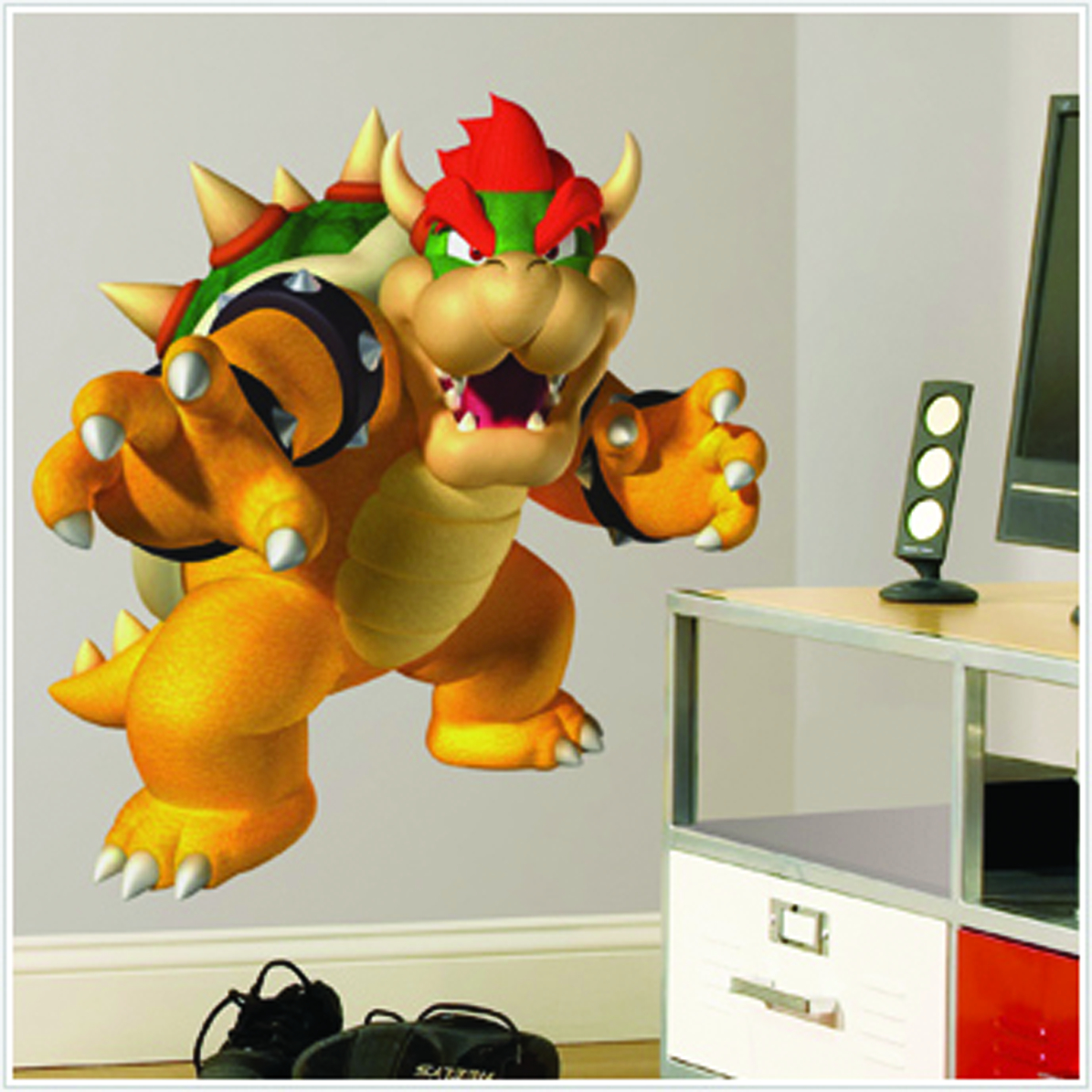 NOV111816 SUPER MARIO BROS. BOWSER GIANT WALL DECAL Previews World