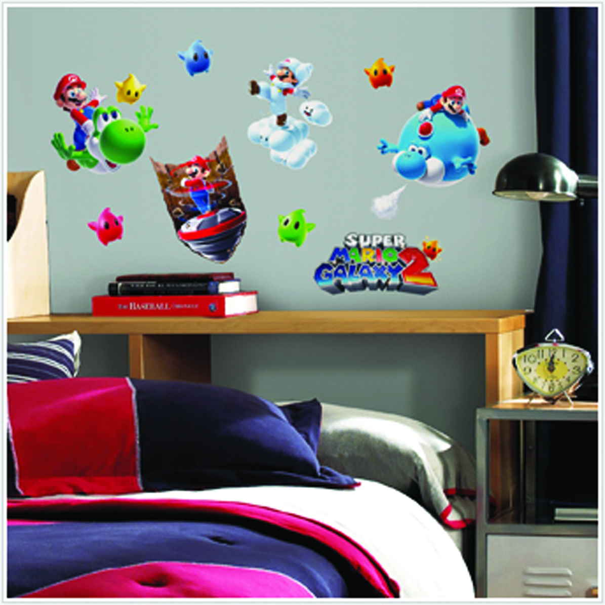 NOV111817 SUPER MARIO GALAXY WALL DECALS Previews World