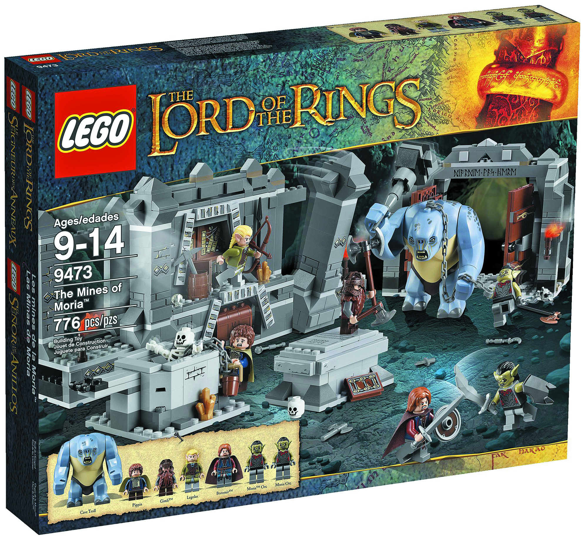 FEB128131 LEGO LOTR MINES OF MORIA SET Previews World